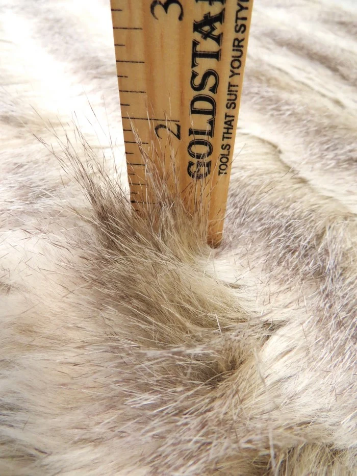 Lynx Cat Animal Short Pile Coat Costume Faux Fur Fabric / Sold By The Yard - Image 7