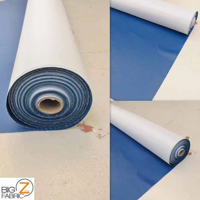 Marine Vinyl - Auto/Boat - Upholstery Fabric / Royal Blue / By The Roll - 30 Yards - Image 6