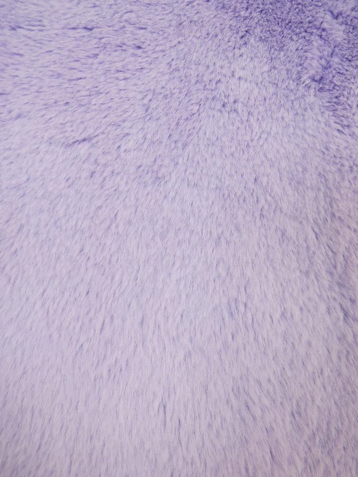 Arctic Rabbit Minky / Lavender - Image 2