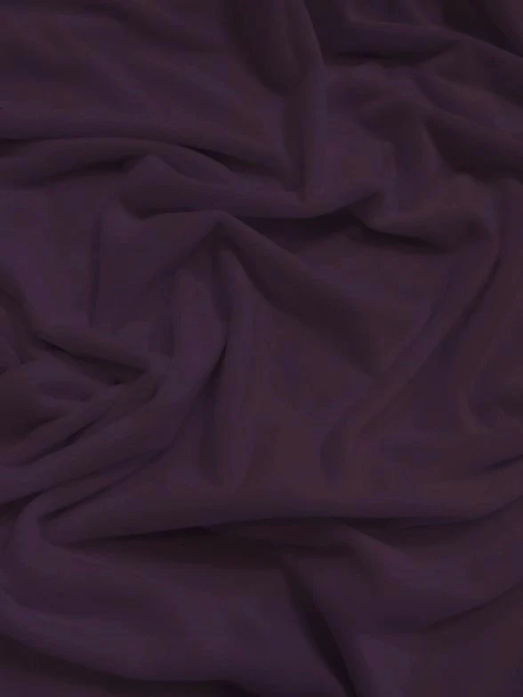Berry Minky Solid Baby Soft Fabric