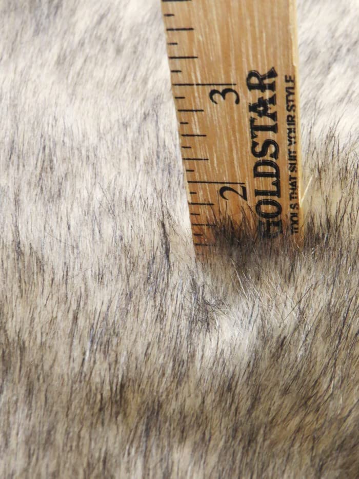 Lynx Cat Animal Short Pile Coat Costume Faux Fur Fabric / Sold By The Yard - Image 19