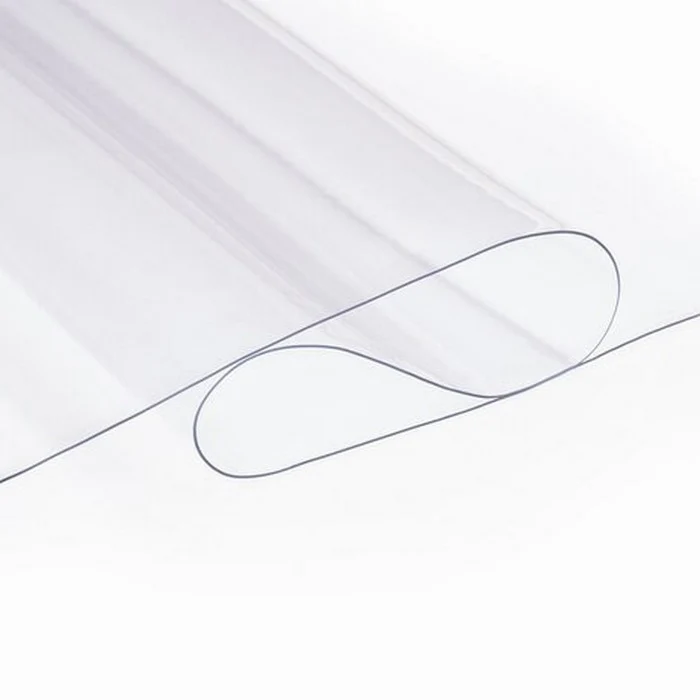 06 Gauge Clear Plastic Vinyl Fabric / Sold By The Yard - Image 2