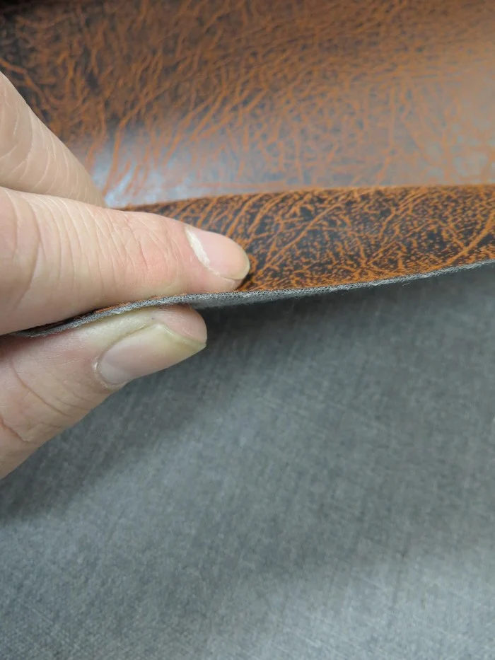 Copper Distressed Velvet Flocking Vinyl / Sold by the Yard - Image 5