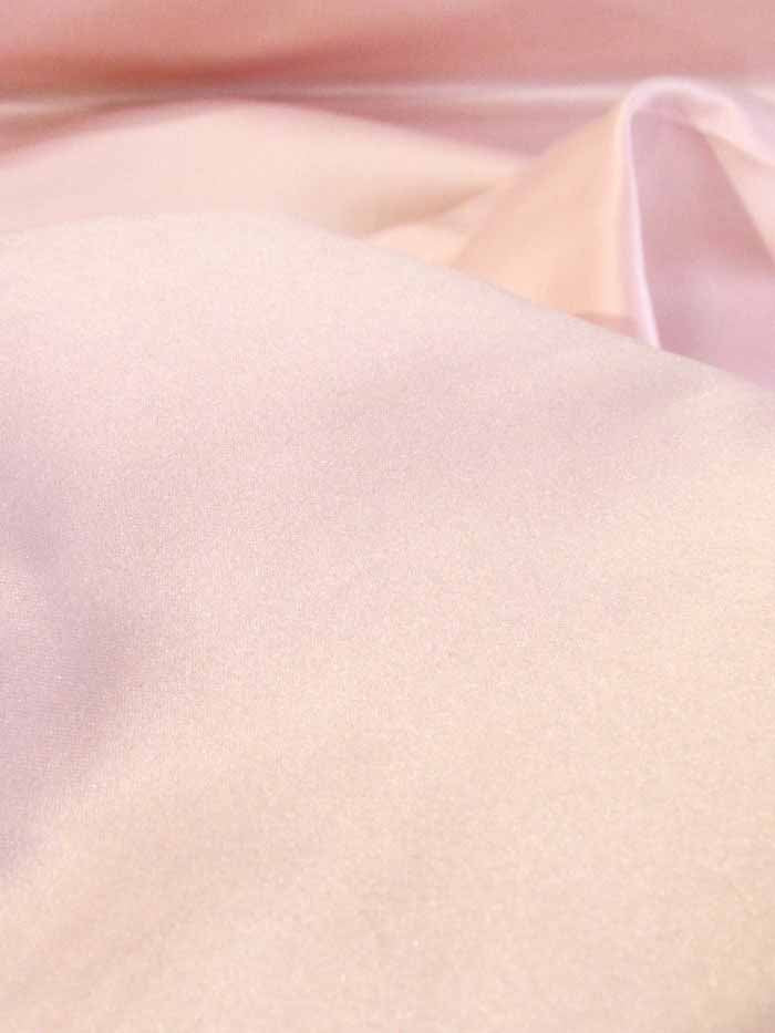 Dull Bridal Satin Fabric / Coral / Sold By The Yard - Image 2