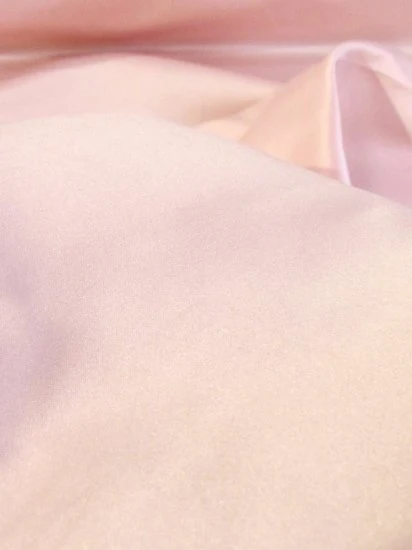 Dull Bridal Satin Fabric / Charcoal / Sold By The Yard - Image 3
