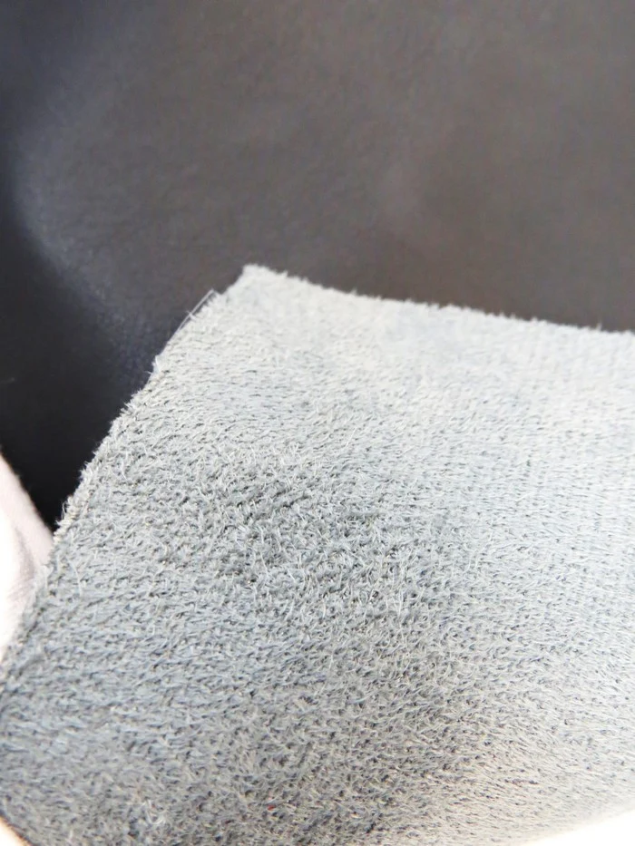 White Ecopelle Solid Soft Stretch Vinyl Fabric / Sold by the Yard - Image 4