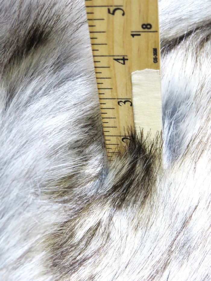 Wolf Animal Long Pile Faux Fur Fabric / Sold By The Yard - Image 29