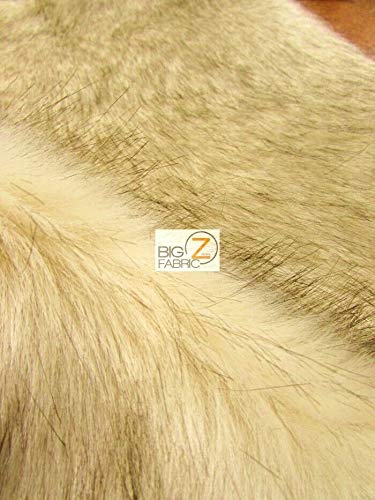 Wolf Animal Long Pile Faux Fur Fabric / Sold By The Yard - Image 49