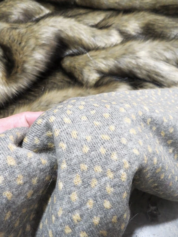 Wolf Animal Long Pile Faux Fur Fabric / Sold By The Yard - Image 35