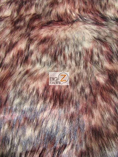 Wolf Animal Long Pile Faux Fur Fabric / Sold By The Yard - Image 43