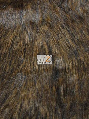 Wolf Animal Long Pile Faux Fur Fabric / Sold By The Yard - Image 57
