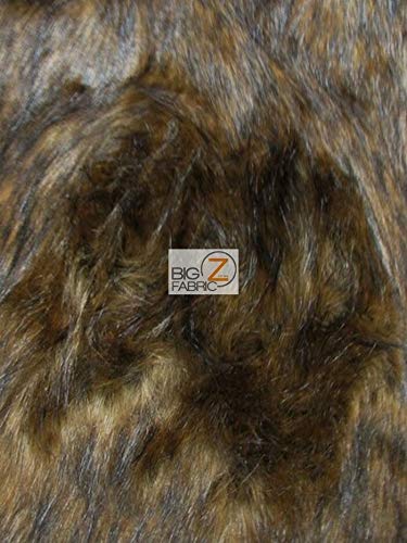 Wolf Animal Long Pile Faux Fur Fabric / Sold By The Yard - Image 58