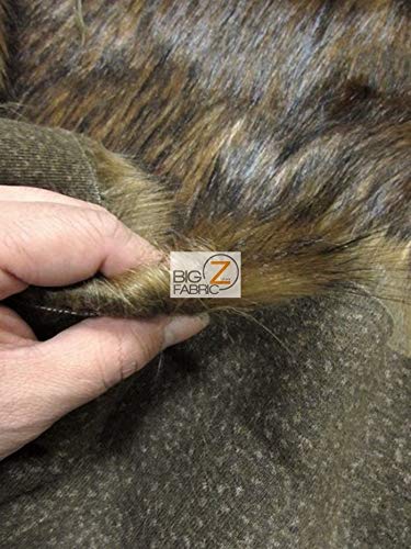 Wolf Animal Long Pile Faux Fur Fabric / Sold By The Yard - Image 60