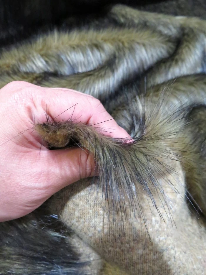 Wolf Animal Long Pile Faux Fur Fabric / Sold By The Yard - Image 81