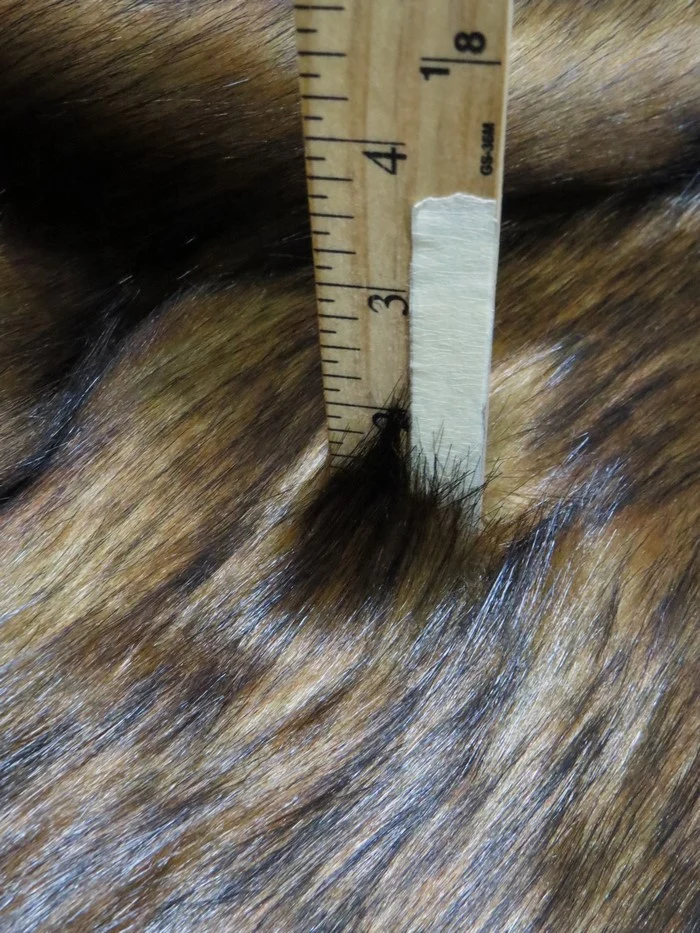 Wolf Animal Long Pile Faux Fur Fabric / Sold By The Yard - Image 85