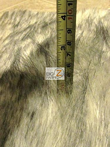 Arctic Wolf Animal Short Pile Coat Costume Faux Fur Fabric / Sold By The Yard - Image 3