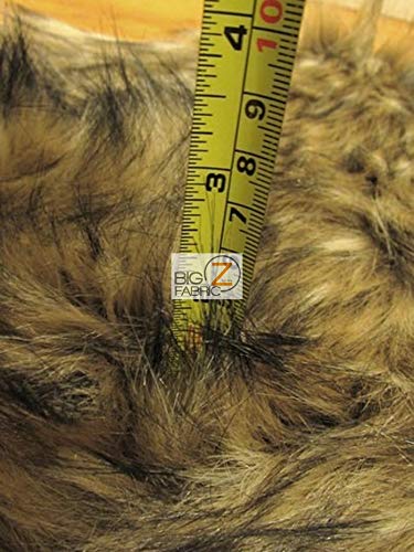 Wolf Animal Long Pile Faux Fur Fabric / Sold By The Yard - Image 20