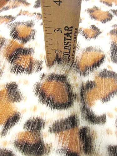 Lynx Cat Animal Short Pile Coat Costume Faux Fur Fabric / Sold By The Yard - Image 20