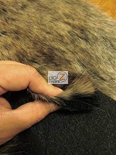 Wolf Animal Long Pile Faux Fur Fabric / Sold By The Yard - Image 54