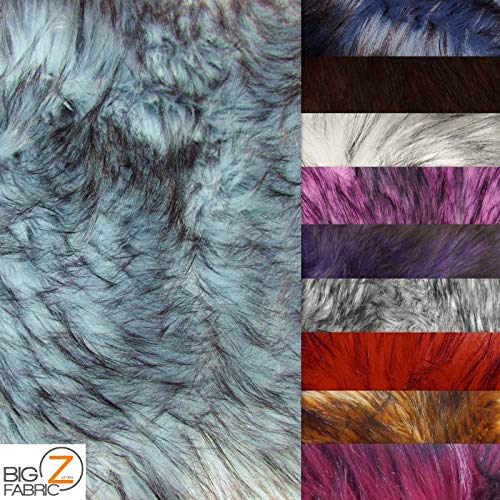 Arctic Alaskan Husky Long Pile Faux Fur Fabric / Sold By The Yard - Image 2