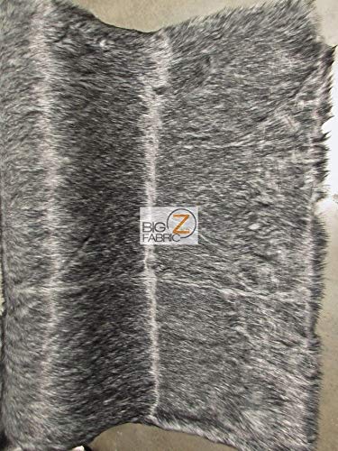 Arctic Alaskan Husky Long Pile Faux Fur Fabric / Sold By The Yard - Image 3