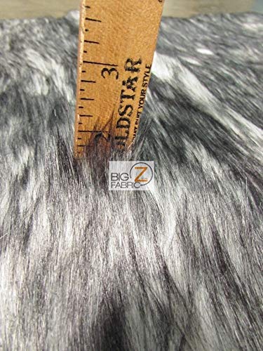 Arctic Alaskan Husky Long Pile Faux Fur Fabric / Sold By The Yard - Image 4