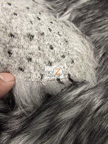 Arctic Alaskan Husky Long Pile Faux Fur Fabric / Sold By The Yard - Image 5