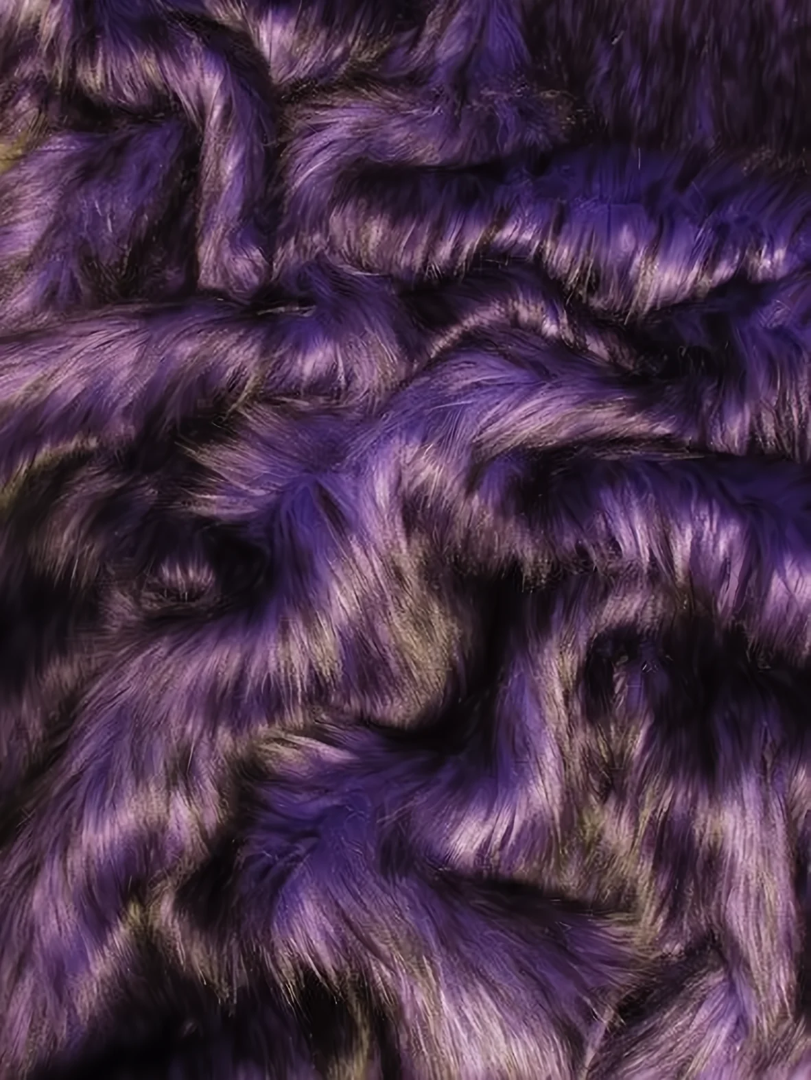 Arctic Alaskan Husky Long Pile Faux Fur Fabric / Sold By The Yard - Image 7