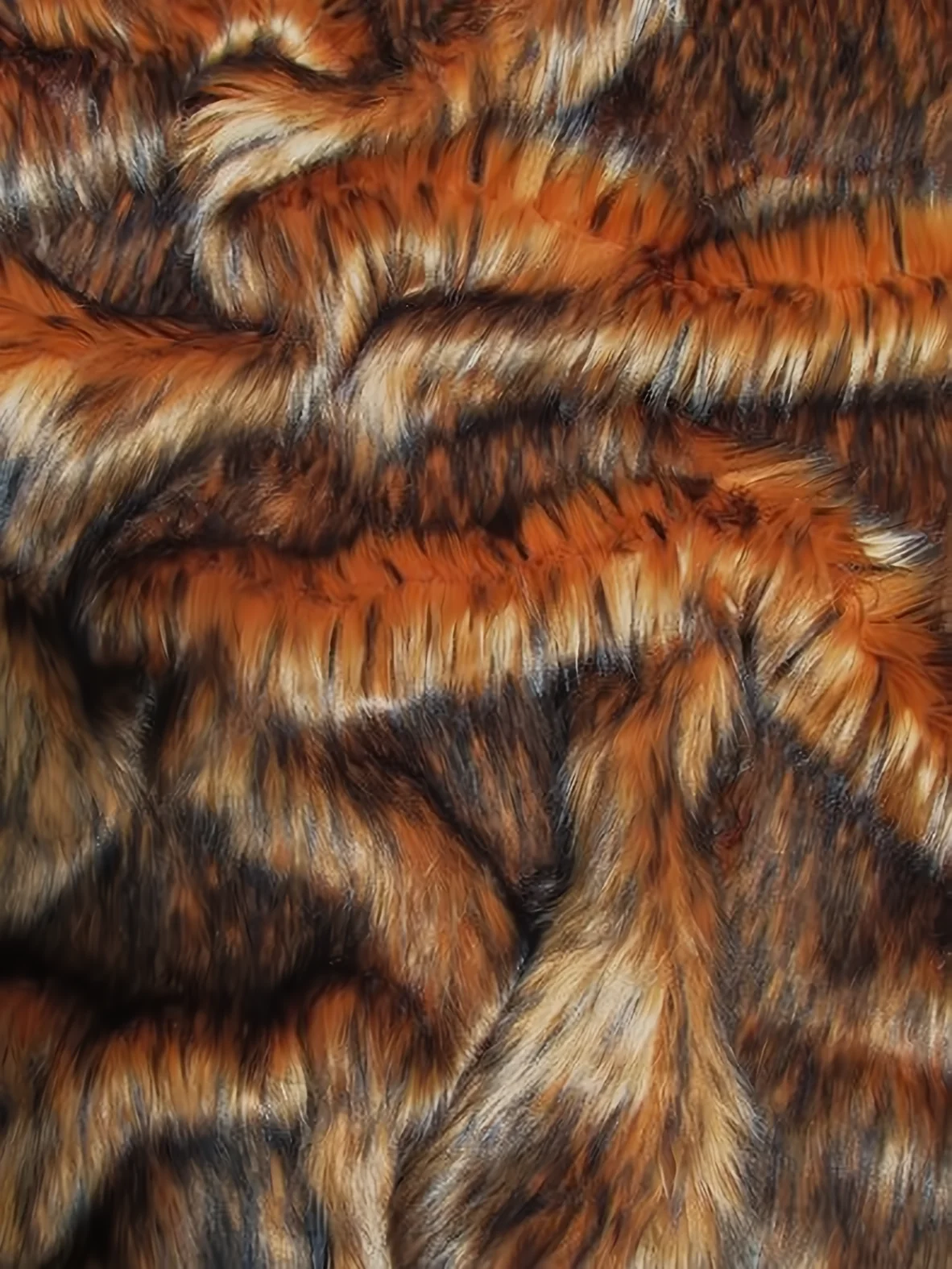 Arctic Alaskan Husky Long Pile Faux Fur Fabric / Sold By The Yard - Image 9