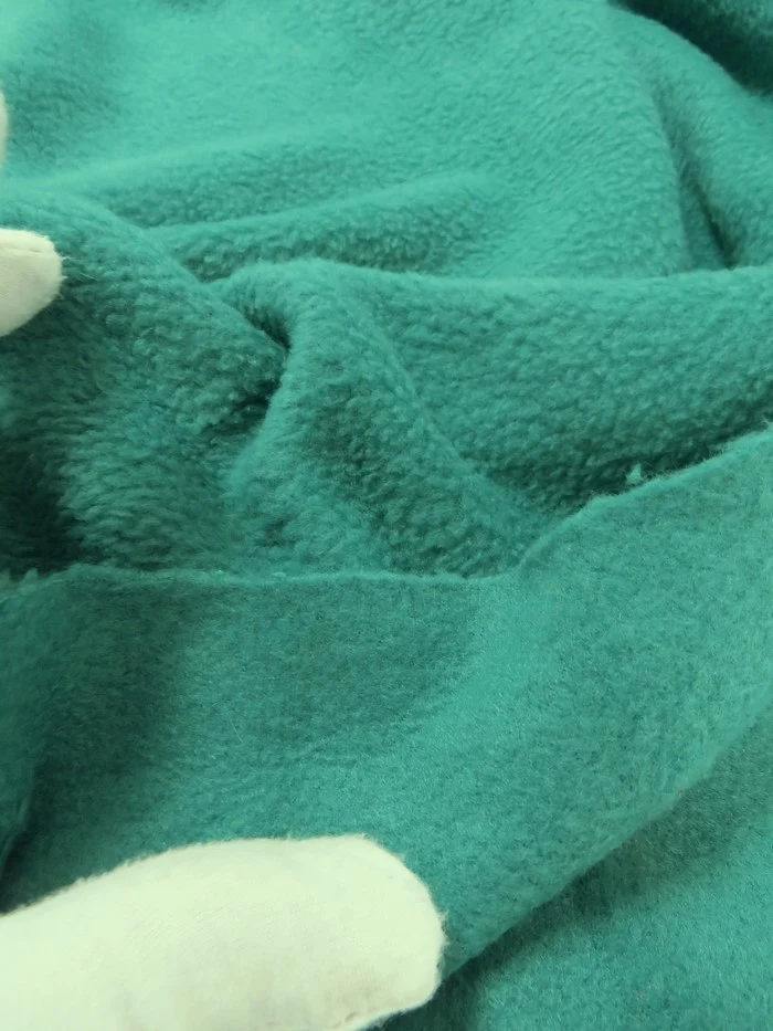 Fleece Fabric Solid / Navy / 65 Yard Roll - Image 5
