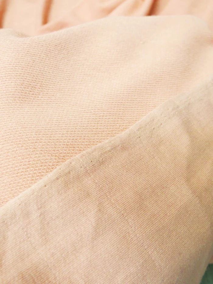 French Terry Polyester Rayon Spandex Fabric / Lavender / Sold By The Yard Closeout!!! - Image 3