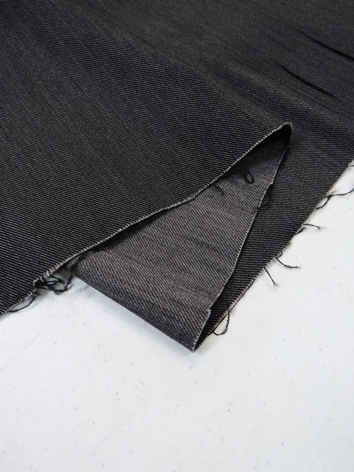 Crosshatch Stretch Denim Fabric - Image 7
