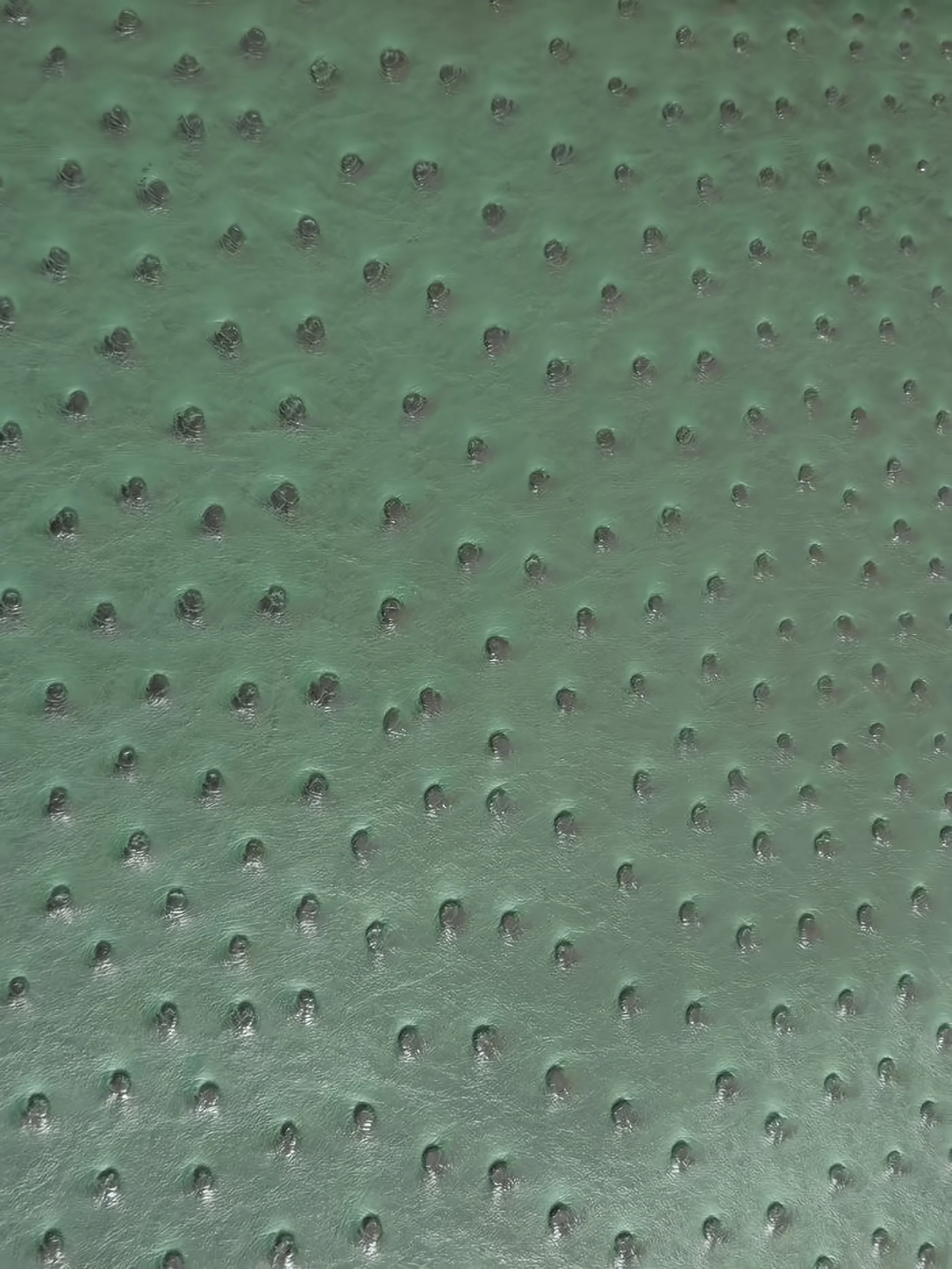 Hydra Gator Green Classic Ostrich Upholstery Vinyl Fabric / By The Roll - 30 Yards