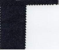 Indigo/Gray/Natural Tri-Blend Selvedge Denim
