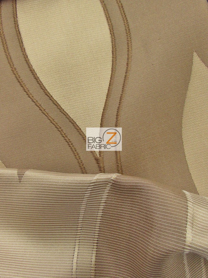 Jazmine Oval Mask Drapery Fabric / Ice / Sold By The Yard - Image 3