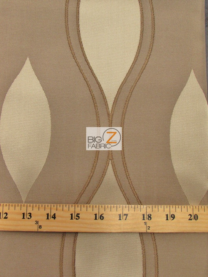 Jazmine Oval Mask Drapery Fabric / Pearl / Sold By The Yard - Image 2