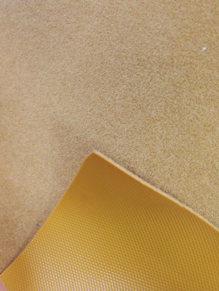 LIME Heat Transfer Apparel Flocking Suede PVC Backed Fabric / Sold by the Yard - Image 4