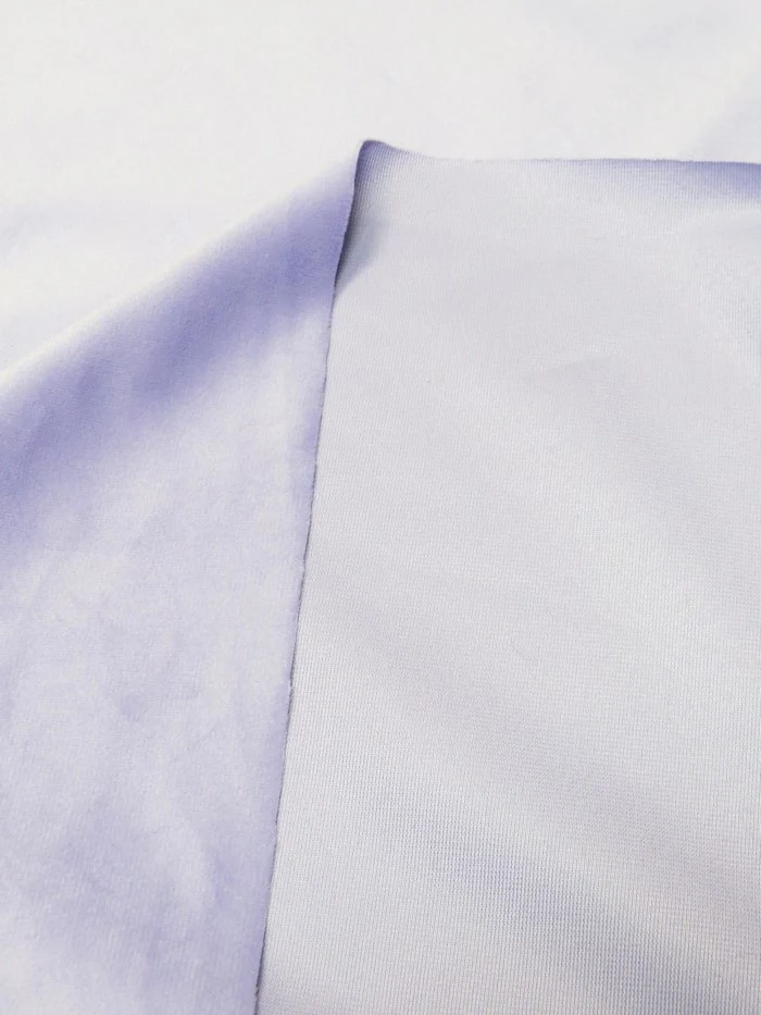 Matte Butter Velvet Drapery Upholstery Fabric / Charcoal / Sold By The Yard - Image 3