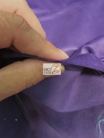 Microsuede/Suede Fabric 30 Yard Bolt - Lavender - Image 3