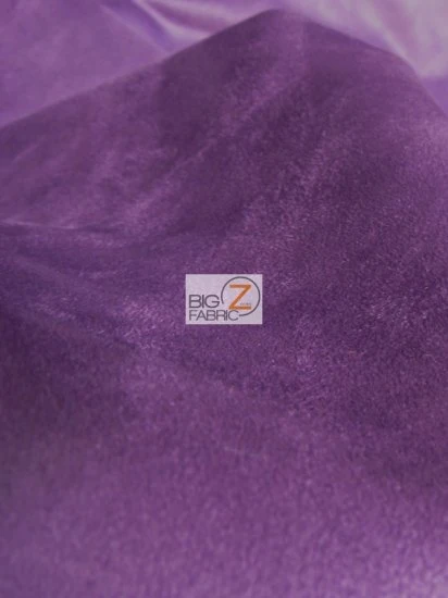 Microsuede/Suede Fabric 30 Yard Bolt - Sky Blue - Image 2