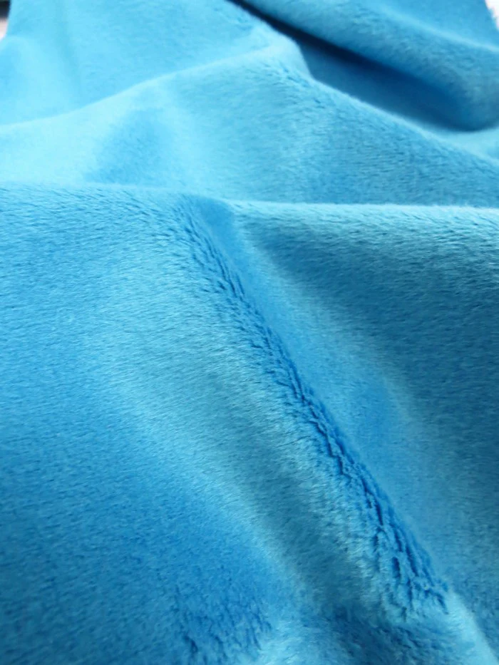 Dark Rose / Minky Solid Baby Soft Fabric  15 Yard Bolt / Free Shipping - Image 4