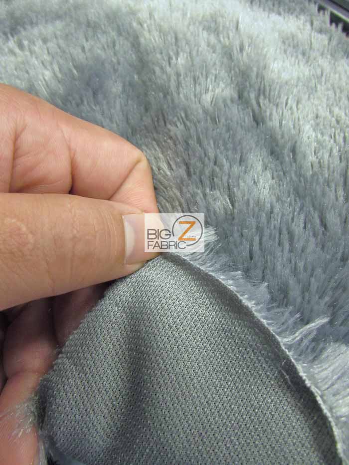 Dark Cocoa Minky Shaggy Baby Soft Fabric / Sold By The Yard - Image 3