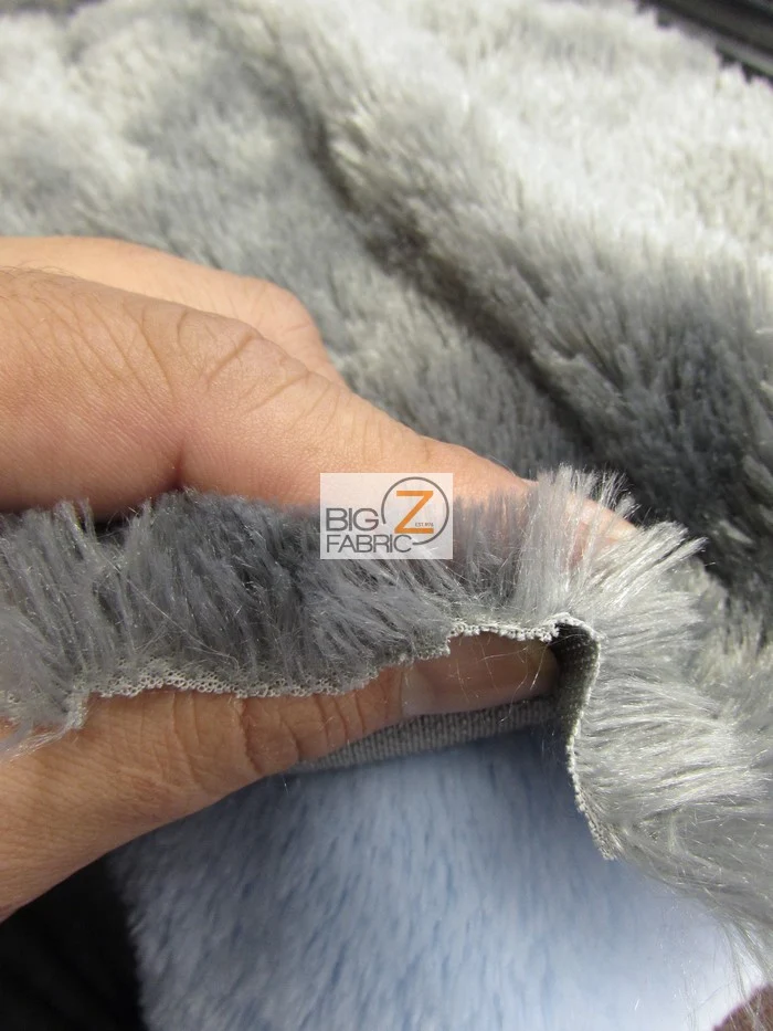 Dark Cocoa Minky Shaggy Baby Soft Fabric / Sold By The Yard - Image 4