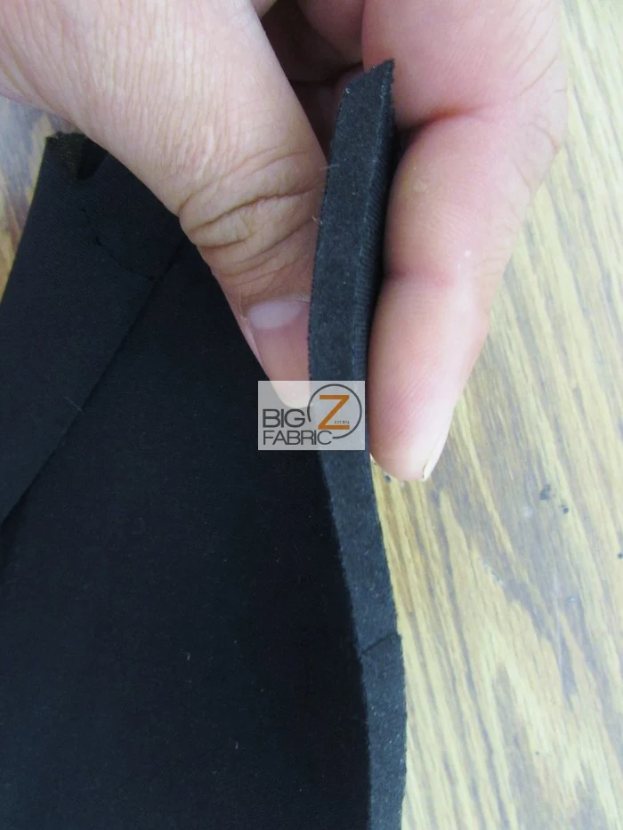 Neoprene Nylon Bonded Sponge Waterproof Wetsuit Fabric / 5mm Black / Sold By The Yard - Image 6