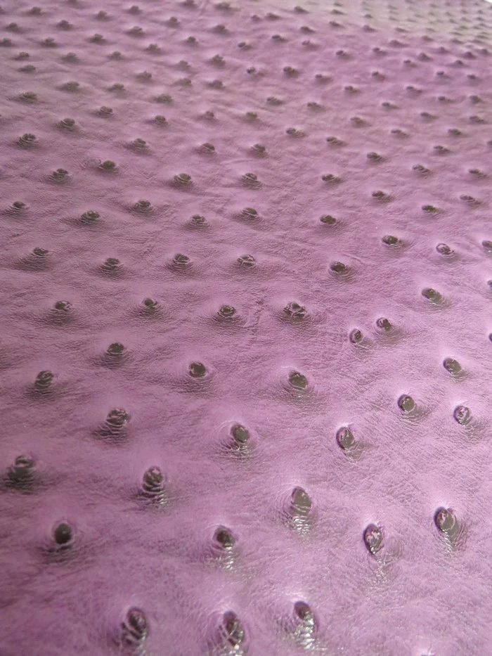 Passion Purple Classic Ostrich Upholstery Vinyl Fabric / By The Roll - 30 Yards - Image 2