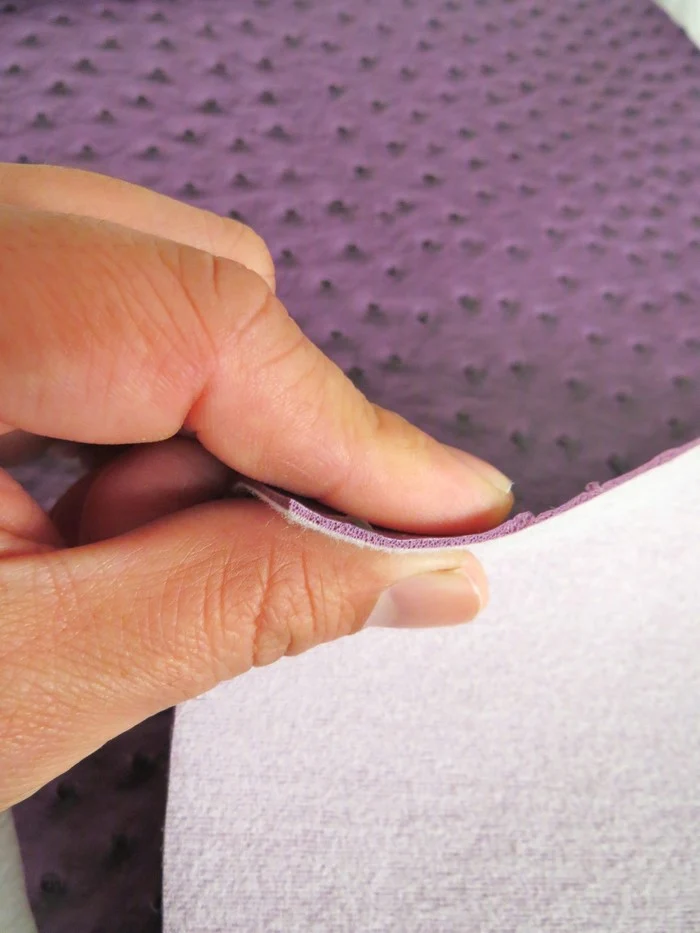 Passion Purple Classic Ostrich Upholstery Vinyl Fabric / Sold By The Yard - Image 3