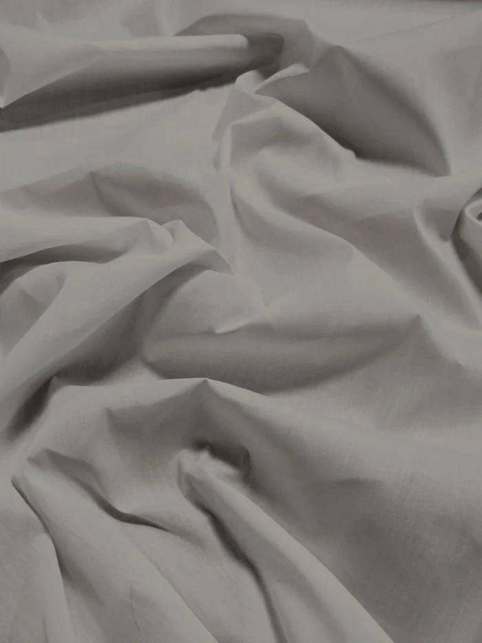 Poly Cotton Solid Fabric / Gray / 100 Yard Bolt