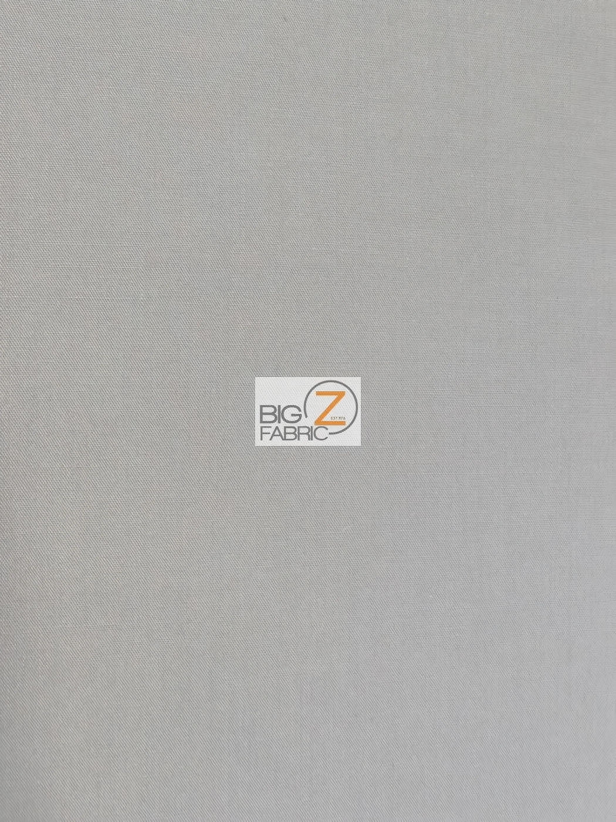 Poly Cotton Solid Fabric / Gray / 30 Yard Bolt