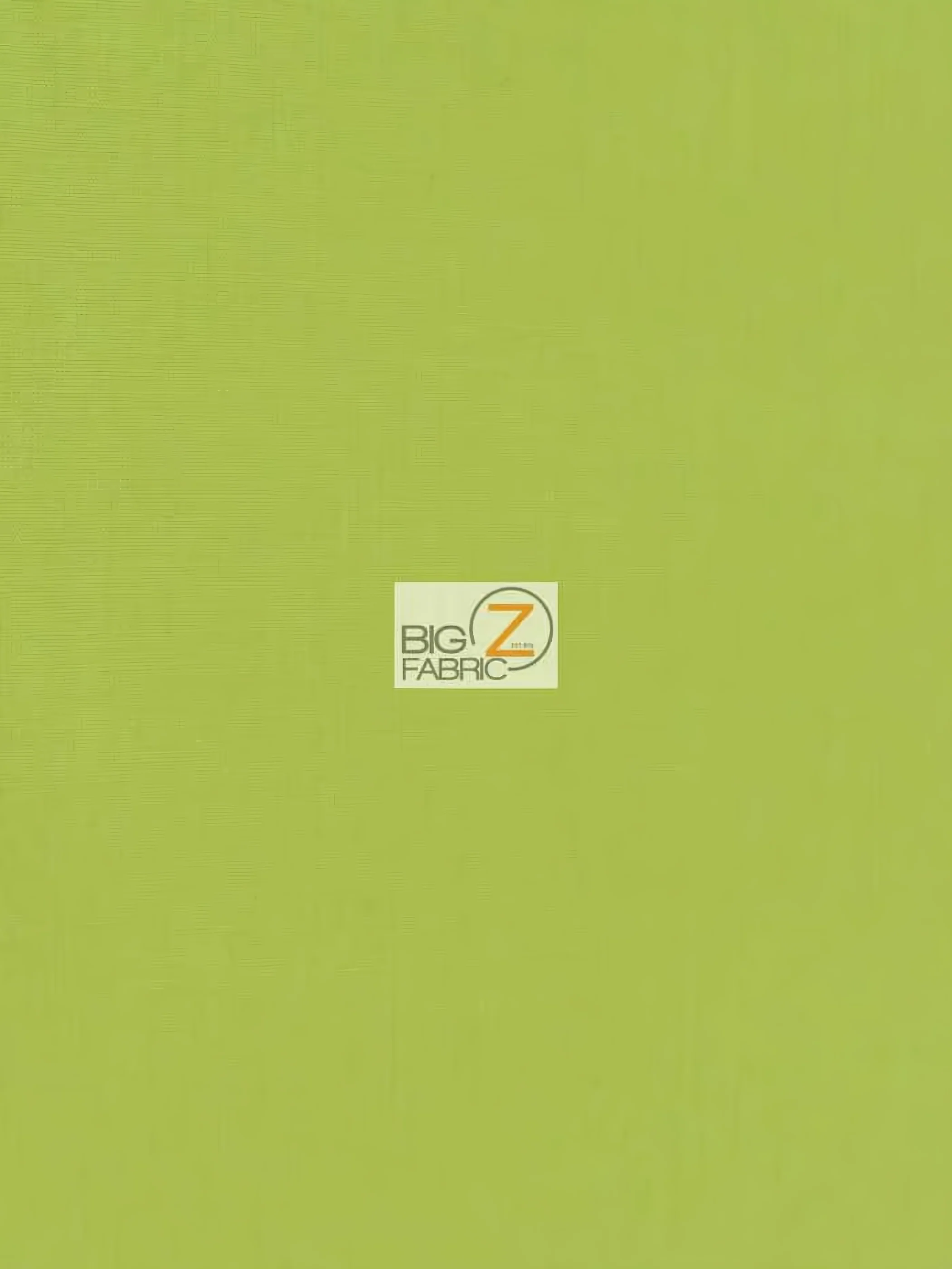 Poly Cotton Solid Fabric / Lime / 30 Yard Bolt