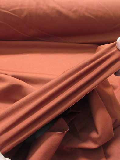 Ponte De Roma Jersey Knit Spandex Fabric / Red / Sold By The Yard - Image 5